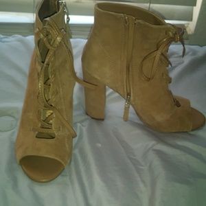Brand new lace up heels